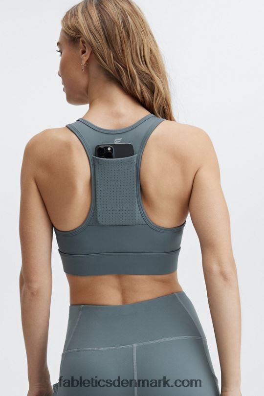 Fabletics Kvinder on-the-go medium impact sports bh 116 PNX2T1761 storm sky