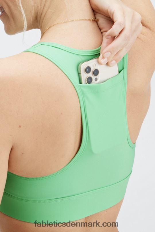 Fabletics Kvinder on-the-go medium impact sports bh 116 PNX2T1762 tropisk vand