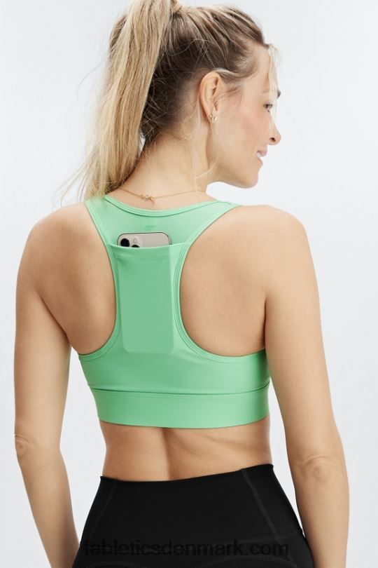 Fabletics Kvinder on-the-go medium impact sports bh 116 PNX2T1762 tropisk vand