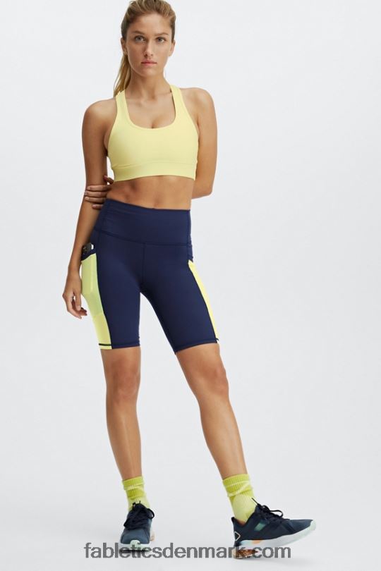 Fabletics Kvinder on-the-go medium impact sports bh 116 PNX2T1764 citroncreme