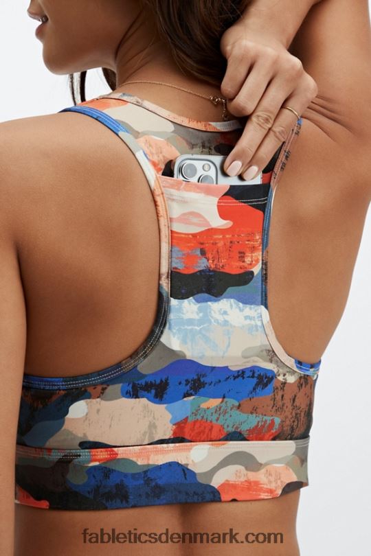 Fabletics Kvinder on-the-go medium impact sports bh 116 PNX2T1765 zion