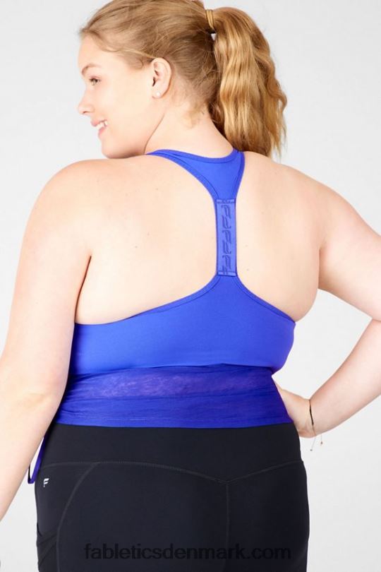 Fabletics Kvinder ryan midi logo sports bh PNX2T1929 supernova logo