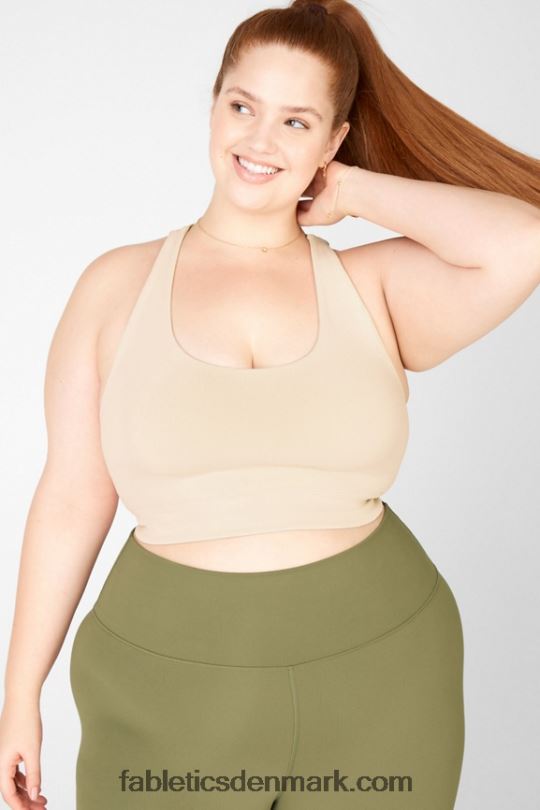 Fabletics Kvinder simone sculptknit midi bh PNX2T1917 tapioka