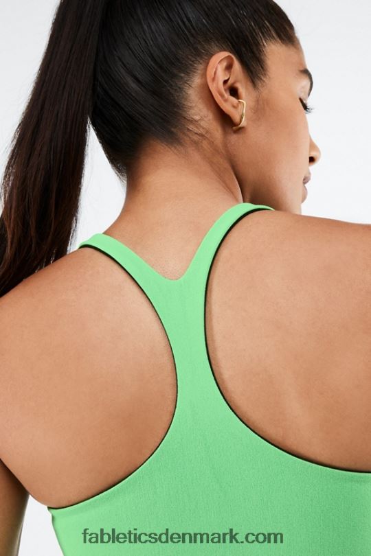 Fabletics Kvinder simone sculptknit vendbar sports-bh PNX2T1863 sort/springblad