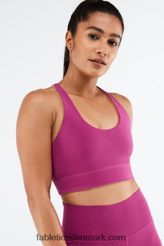 Fabletics Kvinder simone sculptknit vendbar sports-bh PNX2T1864 solsikke/meget bær