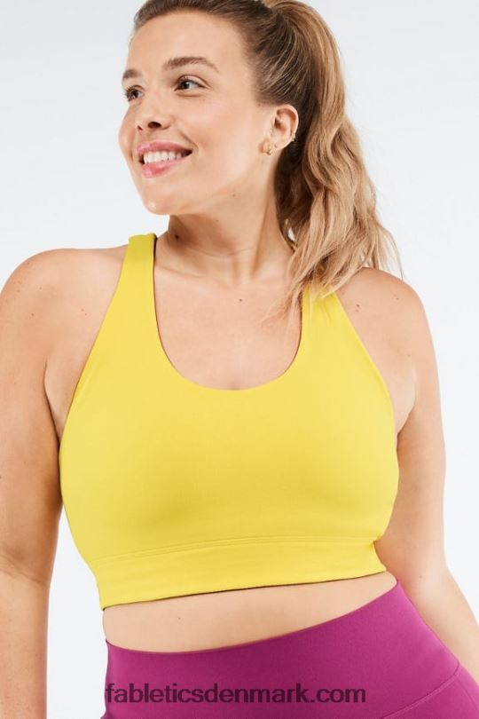 Fabletics Kvinder simone sculptknit vendbar sports-bh PNX2T1865 solsikke/meget bær