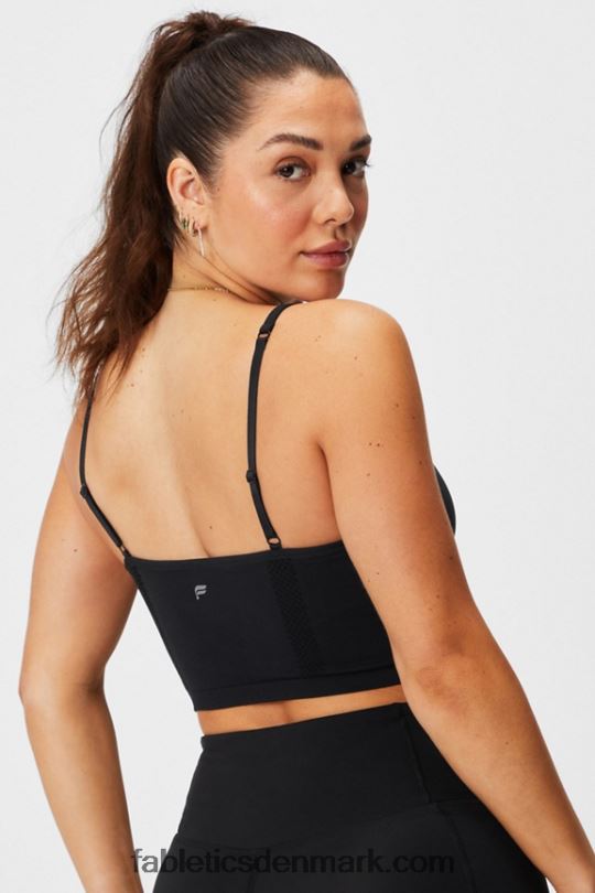 Fabletics Kvinder sync sømløs bralette PNX2T2817 sort