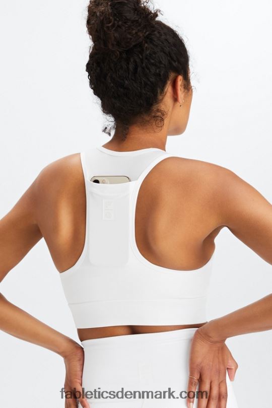Fabletics Kvinder universal tennis on-the-go sports bh PNX2T1756 lyse hvid