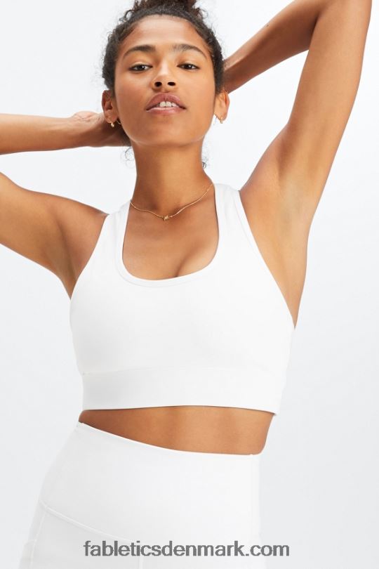 Fabletics Kvinder universal tennis on-the-go sports bh PNX2T1756 lyse hvid