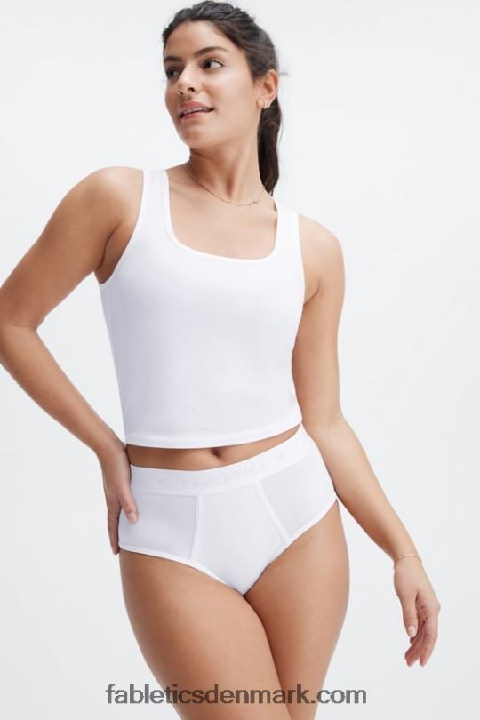 Fabletics Kvinder 24-7 højtaljet trusse PNX2T2860 hvid