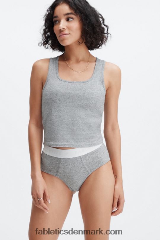 Fabletics Kvinder 24-7 højtaljet trusse PNX2T2863 mellemgrå lyng