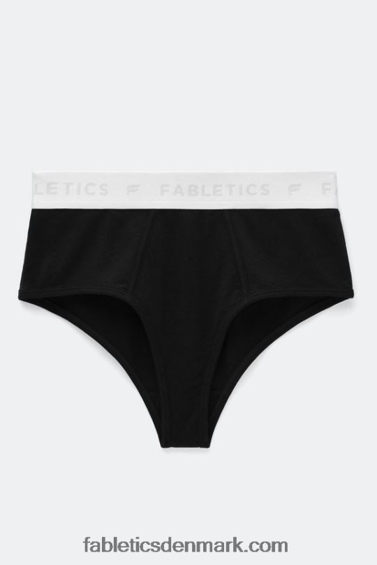 Fabletics Kvinder 24-7 højtaljet trusse PNX2T2864 sort