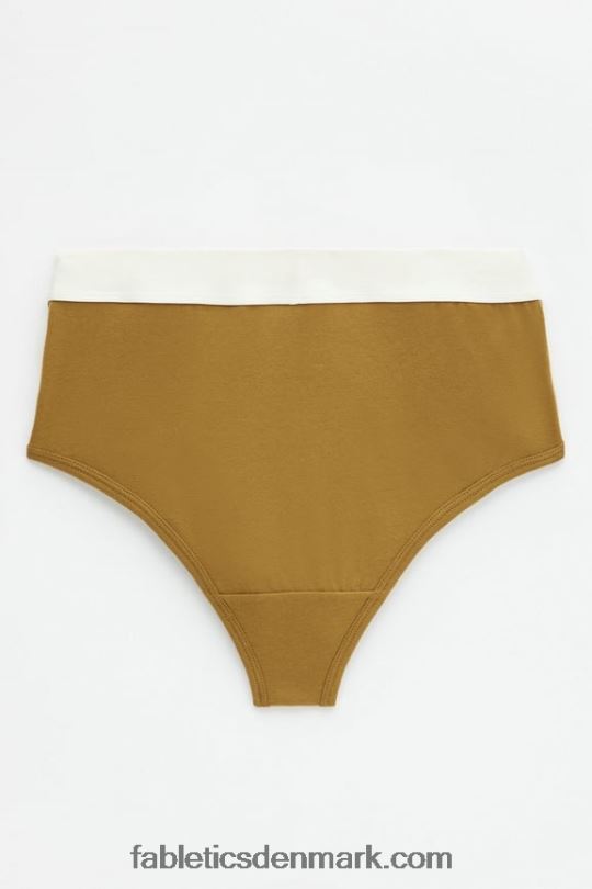 Fabletics Kvinder 24-7 højtaljet trusse PNX2T2867 mørk bronze