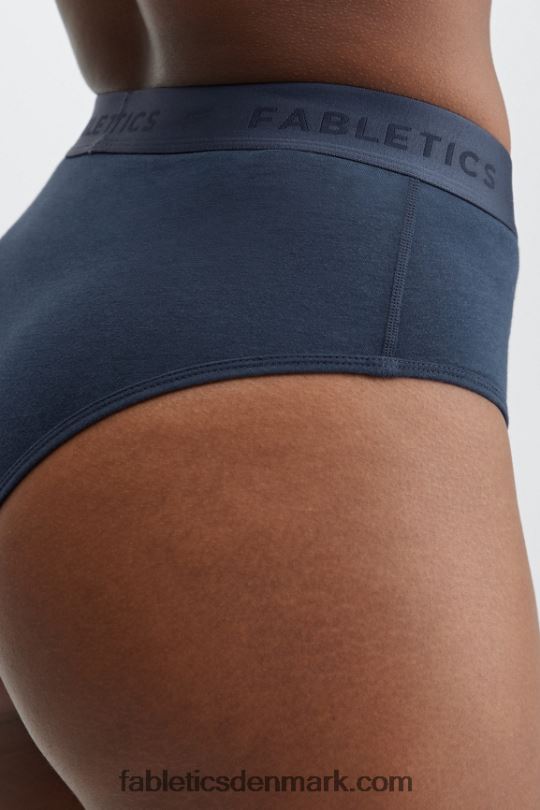 Fabletics Kvinder 24-7 højtaljet trusse PNX2T2871 klassisk flåde