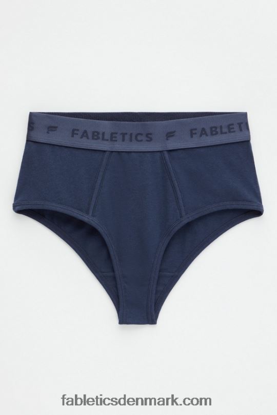 Fabletics Kvinder 24-7 højtaljet trusse PNX2T2871 klassisk flåde