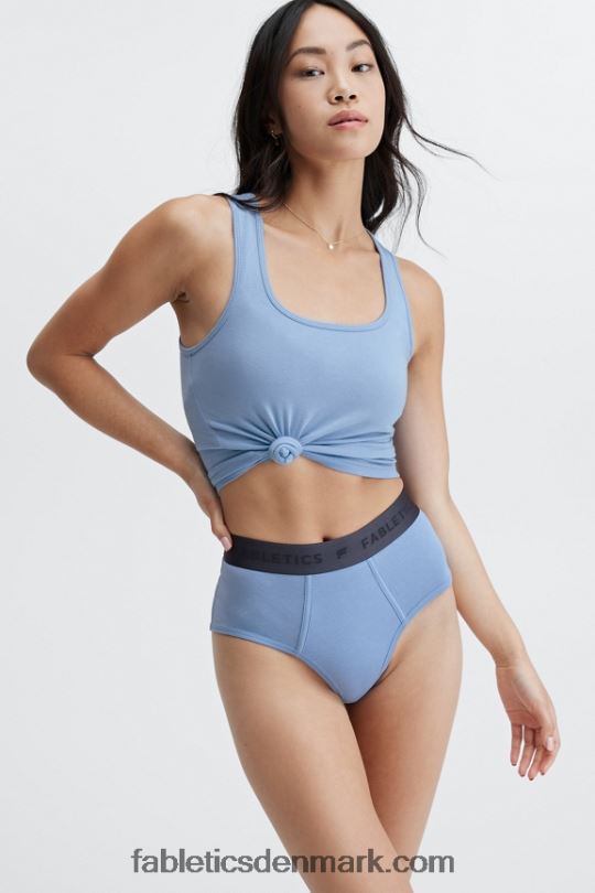 Fabletics Kvinder 24-7 højtaljet trusse PNX2T2872 hollandsk blå