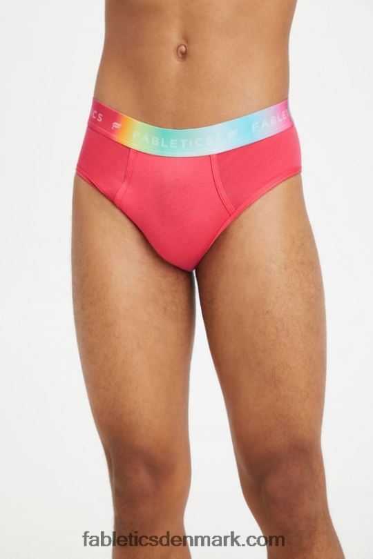 Fabletics Kvinder 24/7 pride højtaljet trusse PNX2T2861 magenta rød