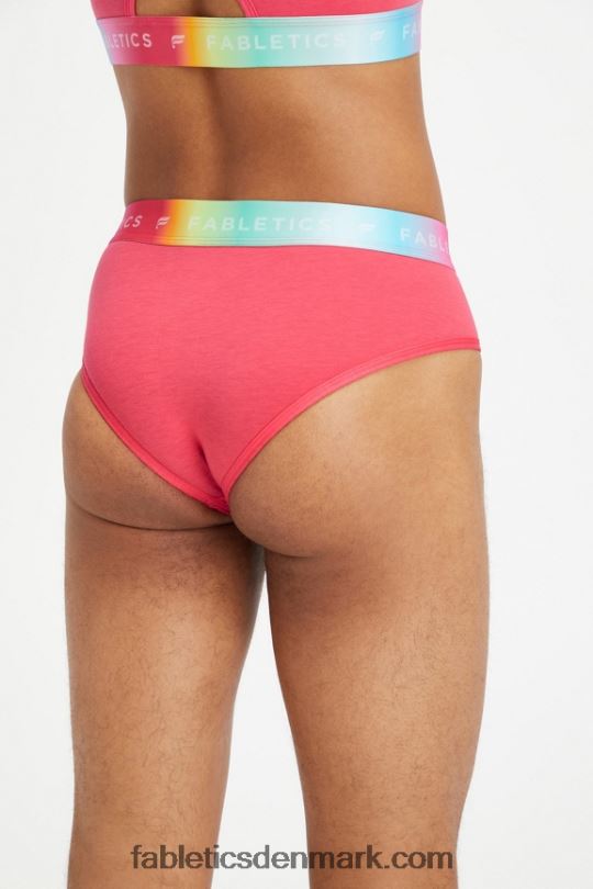 Fabletics Kvinder 24/7 pride højtaljet trusse PNX2T2861 magenta rød