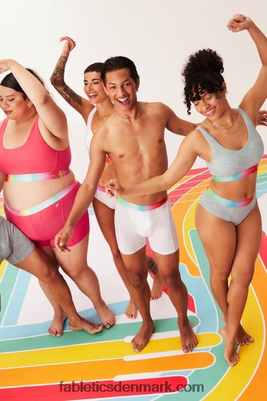 Fabletics Kvinder 24/7 pride højtaljet trusse PNX2T2861 magenta rød