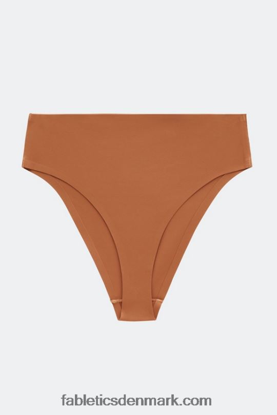 Fabletics Kvinder aiko hi-cut fræk bundet trusse PNX2T2905 brændt mursten