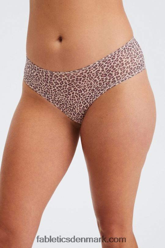 Fabletics Kvinder fine touch klassisk shorts PNX2T2834 støvet roset leopardplet