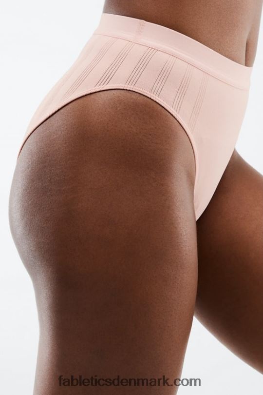 Fabletics Kvinder højtaljet skulpturtrøje PNX2T2854 støvet roset