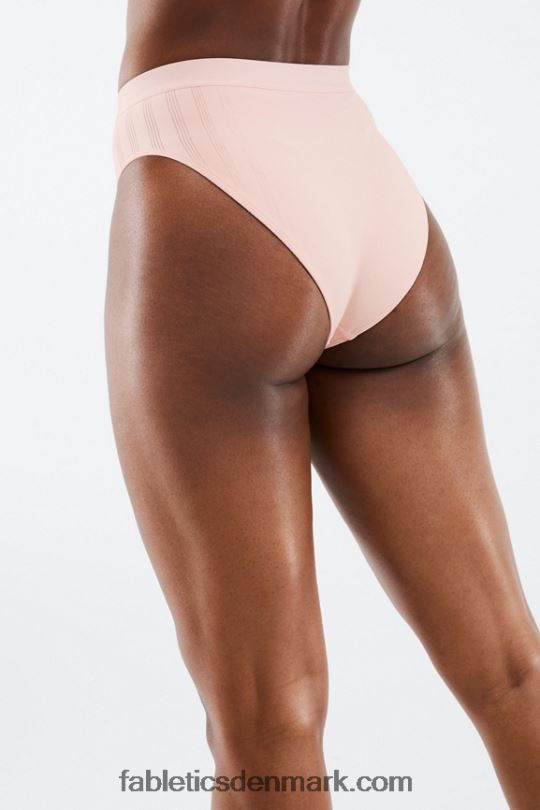 Fabletics Kvinder højtaljet skulpturtrøje PNX2T2854 støvet roset