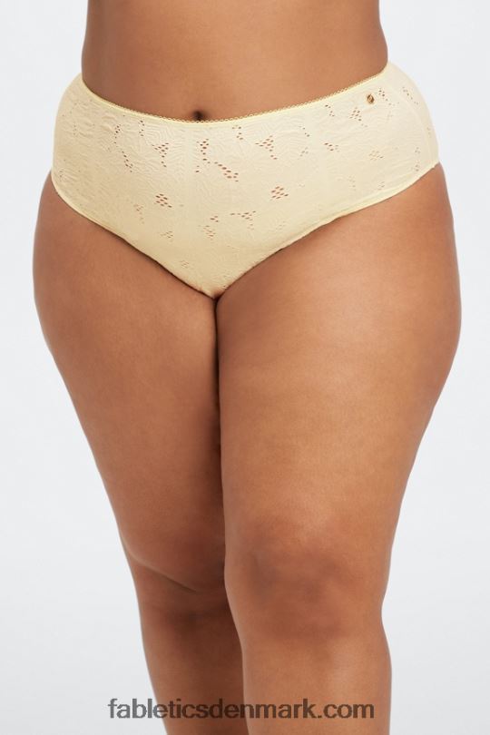 Fabletics Kvinder sømløs frække kniplinger PNX2T2898 hejre/visget lime