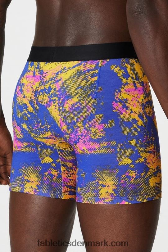 Fabletics Mænd 24-7 boxershorts 195 PNX2T3750 solnedgang gul omgivende støj