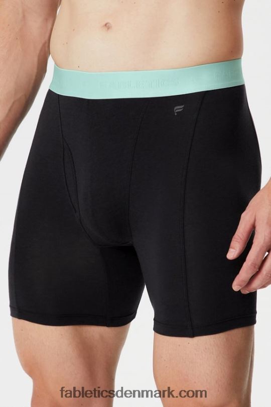 Fabletics Mænd 24-7 boxershorts 195 PNX2T3753 sort/salt spray