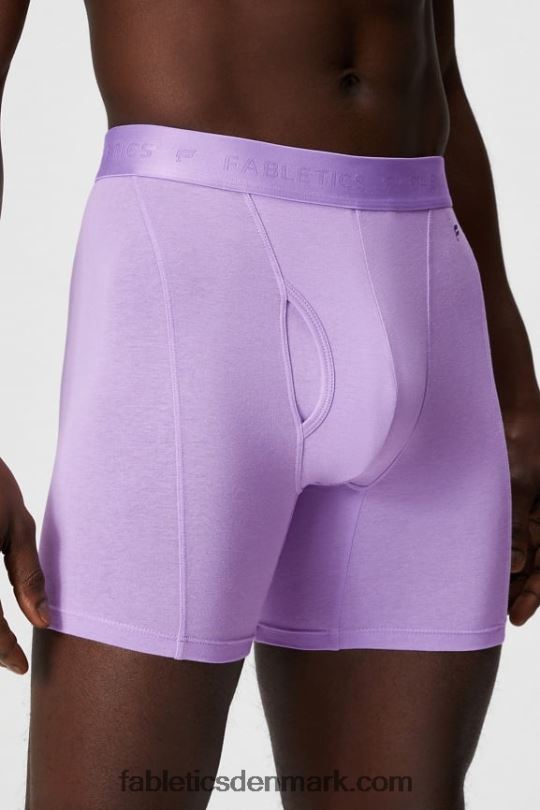 Fabletics Mænd 24-7 boxershorts 196 PNX2T3757 lilla kosmo