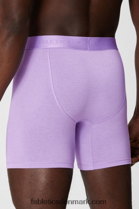 Fabletics Mænd 24-7 boxershorts 196 PNX2T3757 lilla kosmo