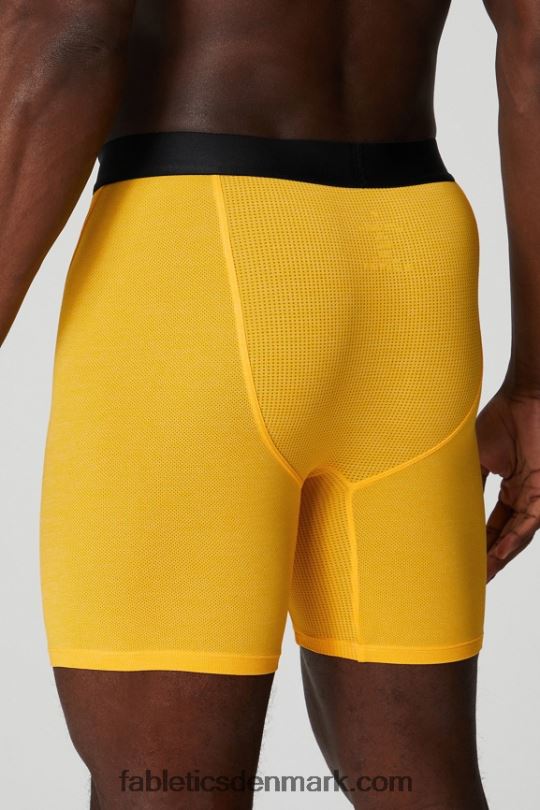 Fabletics Mænd blueprint bokserkort PNX2T3737 solnedgang gul
