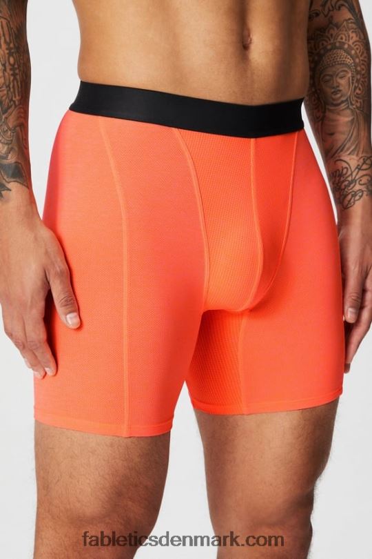Fabletics Mænd blueprint bokserkort PNX2T3738 blinke orange
