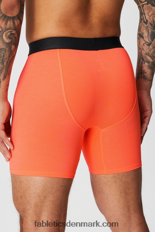 Fabletics Mænd blueprint bokserkort PNX2T3738 blinke orange