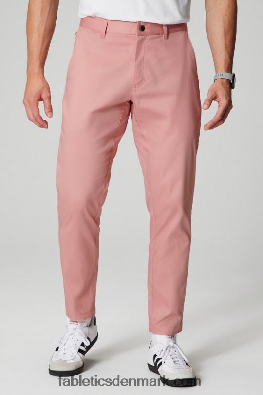 Fabletics Mænd chino med høj side (klassisk pasform) PNX2T3061 lyserød skifer
