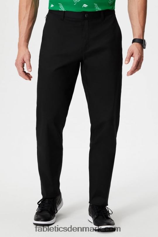 Fabletics Mænd chino med høj side (klassisk pasform) PNX2T3062 sort