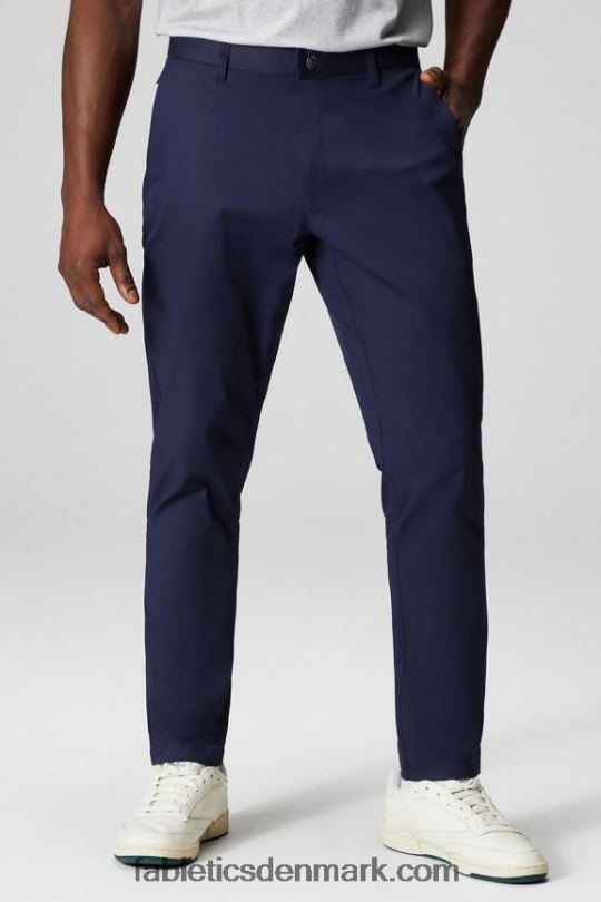 Fabletics Mænd chino med høj side (klassisk pasform) PNX2T3063 dyb flåde