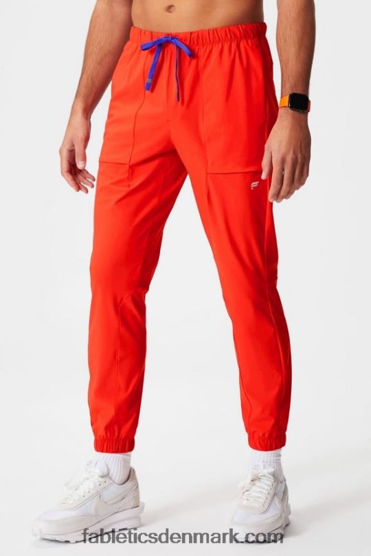 Fabletics Mænd den ene jogger PNX2T3050 ild glød