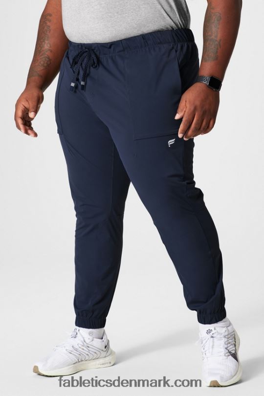 Fabletics Mænd den ene jogger PNX2T3054 klassisk flåde