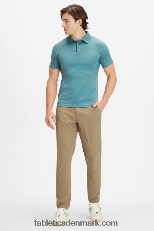 Fabletics Mænd den eneste buks (klassisk pasform) PNX2T3044 mørk twill