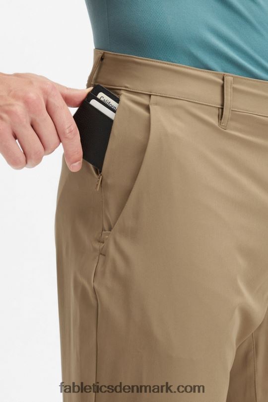 Fabletics Mænd den eneste buks (klassisk pasform) PNX2T3044 mørk twill