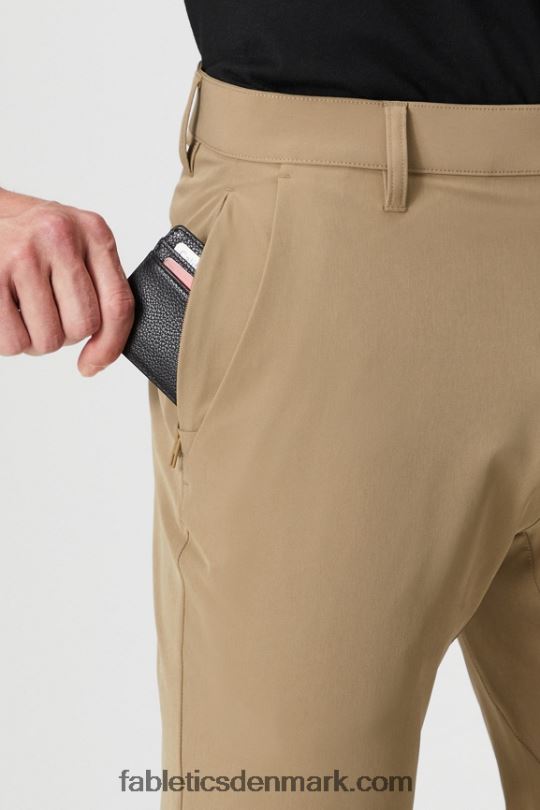 Fabletics Mænd den eneste buks (slim pasform) PNX2T3079 mørk twill