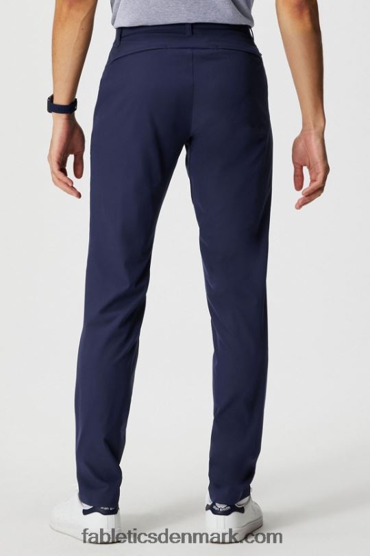 Fabletics Mænd den eneste buks (slim pasform) PNX2T3080 dyb flåde