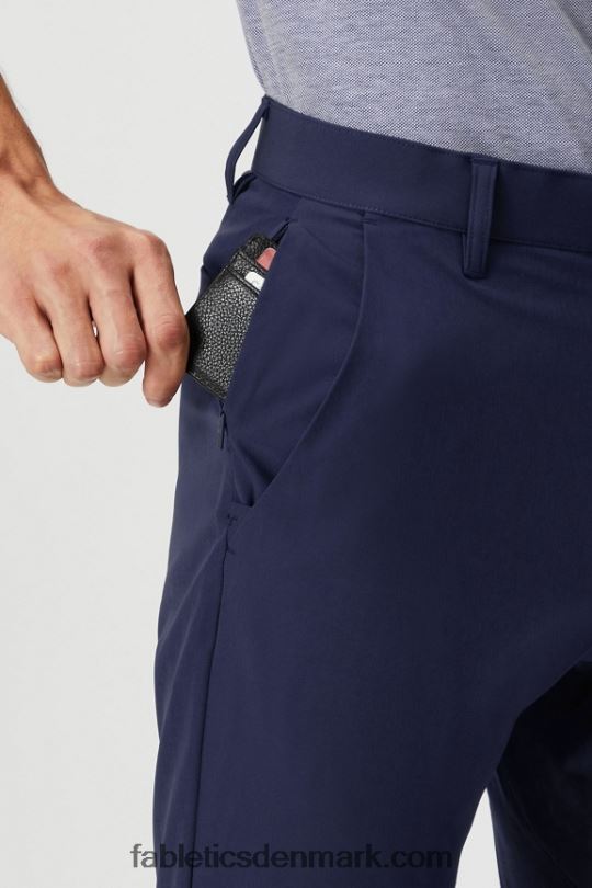 Fabletics Mænd den eneste buks (slim pasform) PNX2T3080 dyb flåde