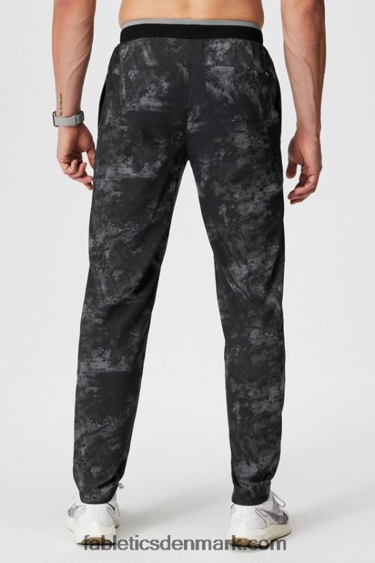 Fabletics Mænd den grundlæggende buks PNX2T3068 sort omgivende støj