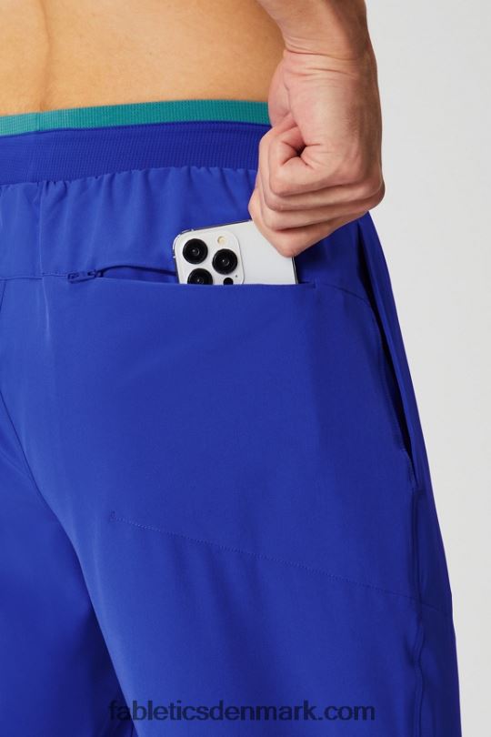 Fabletics Mænd den grundlæggende buks PNX2T3069 oxford blå