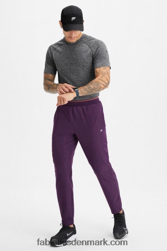 Fabletics Mænd den grundlæggende buks PNX2T3071 gløgg
