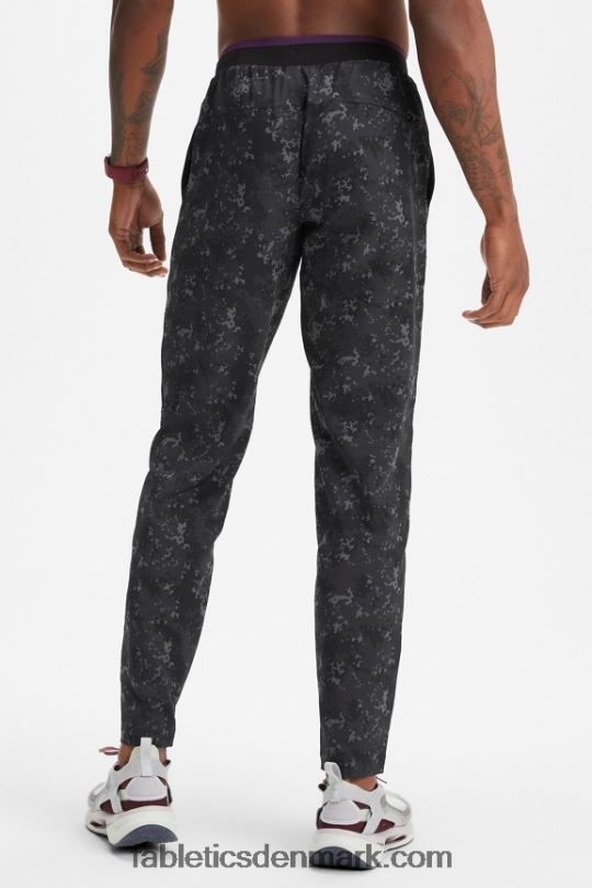 Fabletics Mænd den grundlæggende buks PNX2T3072 sort nueue camo