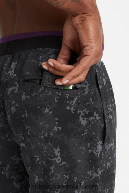 Fabletics Mænd den grundlæggende buks PNX2T3072 sort nueue camo